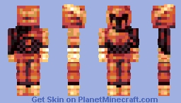 Knight of the Blazing Fists | SSPBL Minecraft Skin