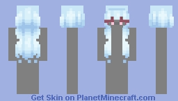 Light Blue Hairbase Minecraft Skin