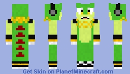 Vector the Crocodile (Sonic the Hedgehog) Minecraft Skin