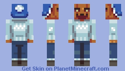Snow Shoo Minecraft Skin