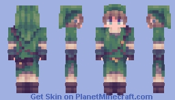 Link - The Legend of Zelda: Twilight Princess Minecraft Skin