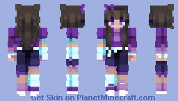 Graecie - MCC Mash Up: Purple Pandas Minecraft Skin