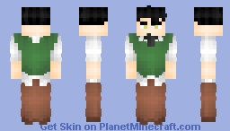 Tetsuya Powers [OC] Minecraft Skin