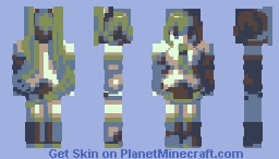 HATSUNE MIKU BUT SHE ONLY HAS 6 COLORS [SSPBL Classic S1 W2] Minecraft Skin