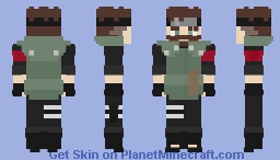 • Daichi Rozarion | Konohagakure: Jōnin Sensei | Boruto: Naruto Next Generations | Original: Vers. #02 Minecraft Skin