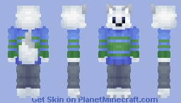 Vix, a very cozy fox Minecraft Skin
