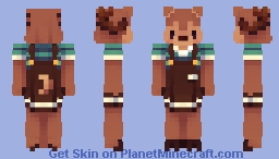 deer @ corner cafe Minecraft Skin