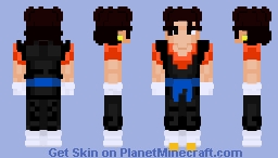 Vegito | Super Dragon Ball Heroes Minecraft Skin