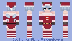 Chirstmas Cirno BAKA BAKA Minecraft Skin