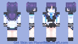 yuuka ~ blue archive Minecraft Skin