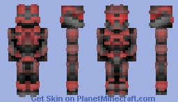 Spartan Bertold Vettel |Halo Infinite| Minecraft Skin