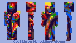 super sparkle magic fairy butterfly princess warrior of the queen celestial rainbow universe birthing from the galaxy uni-chrysalis Minecraft Skin