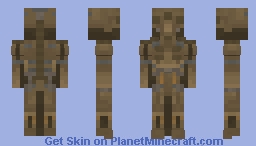KENSHI Skeleton Minecraft Skin