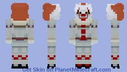 Pennywise - IT (2017) Minecraft Skin