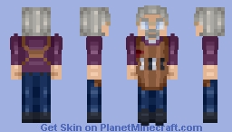 William Afton (FNAF 2 Movie) Minecraft Skin