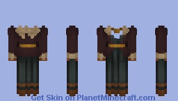 Massivelooks | Winter Plum and Ashes Minecraft Skin