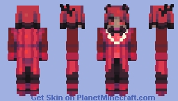 Alastor The Radio Demon Minecraft Skin