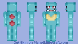 Totodile Minecraft Skin