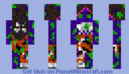 Alien Zombie Girl (Player Skin Ver.) Minecraft Skin