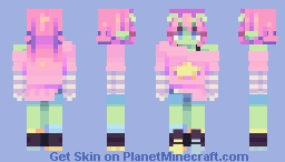 Paranormal Pink - Commission Minecraft Skin