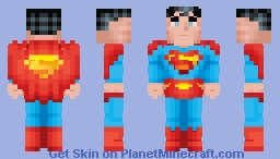 All-Star Superman | DC Comics Minecraft Skin
