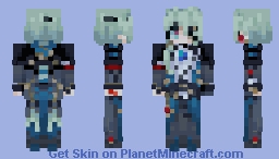 Anaxa HSR Minecraft Skin