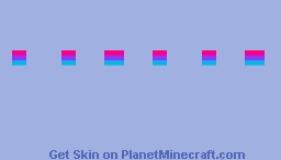 Androgyne | PrideTemplate [JAVA SLIM] Minecraft Skin