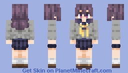Anko Koshi /  Shikanoko Nokonoko Koshitantan Minecraft Skin
