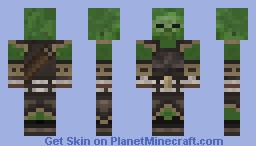 zumbi hunter Minecraft Skin