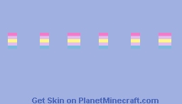 Aporagender | PrideTemplate [JAVA SLIM] Minecraft Skin