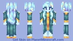 Aqua 2026 Minecraft Skin