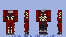 Archer's Outfit Remix from Fate Stay Night and Honkai Star Rail Minecraft Skin