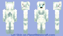 Arctic Fox : Actions & Stuffs (v1.5) Compatible Minecraft Skin