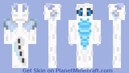 Artic Dragon Minecraft Skin
