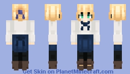 Artoria Pendragon (Saber) Minecraft Skin
