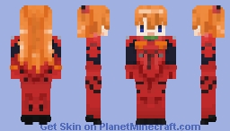 Asuka Langley | Evangelion Minecraft Skin