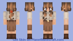 Early Autumn ♥ 𝐁𝐚𝐧𝐚𝐧𝐚𝐬𝐨𝐦𝐞 Minecraft Skin