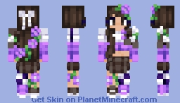 AvaJC - Flower Frenzy (Allium) Minecraft Skin