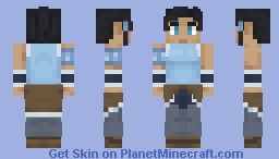 Avatar Korra Minecraft Skin