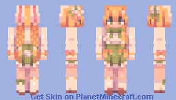 . springtime . oc Minecraft Skin