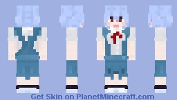 Ayanami Rei Minecraft Skin