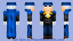 Phantom Stranger | DC Comics Minecraft Skin