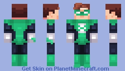 Green Lantern | Justice League Minecraft Skin