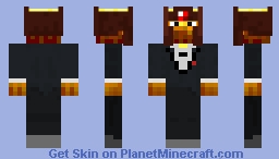 Wildfire tuxedo man Minecraft Skin