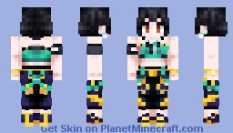 Zoey: Kpop Demon Hunters Minecraft Skin