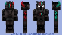 zGoharo Netherite Knight Minecraft Skin