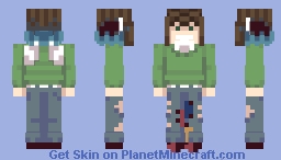 crazy bird woman // ajthepeach Minecraft Skin