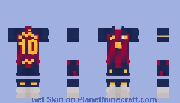 FC Barcelona || Home Kit 2025/26 Minecraft Skin