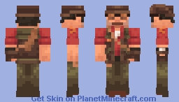 Sniper team fortress 2 Minecraft Skin