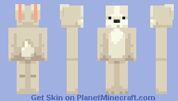 Pearl Rabbit Minecraft Skin